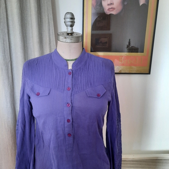 Guess by Marciano Mao neck shirt - Picture 1 of 5